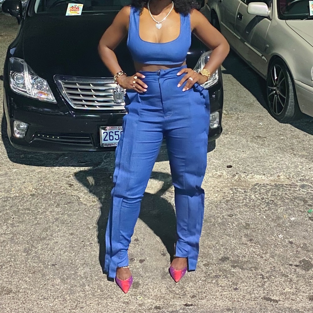 Pleased denim set. Only worn once